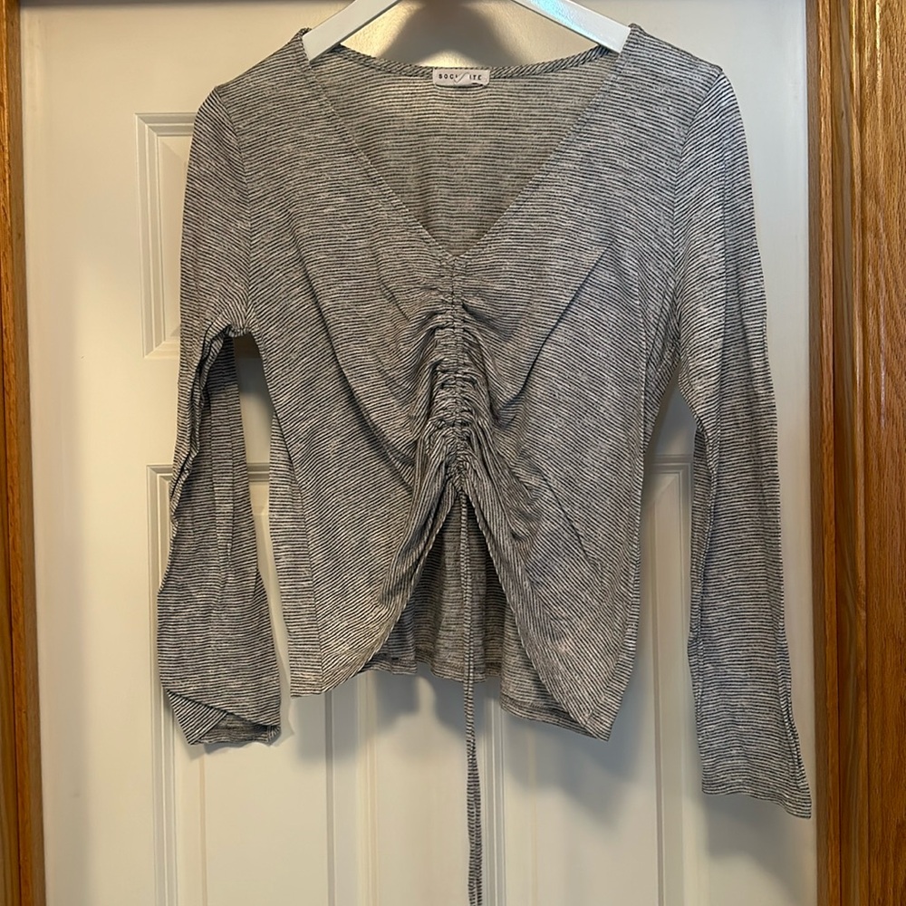 Socialite adjustable top.